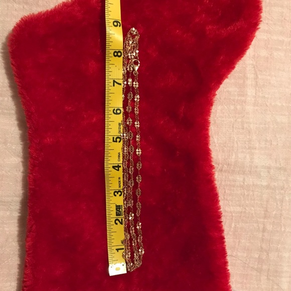 Vintage Bronze Milor Italy Rose Gold Link Necklace - Picture 12 of 16